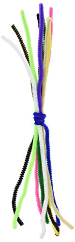 Darice Assorted Chenille Stems - 12 Inch x 6mm, 25 Pack