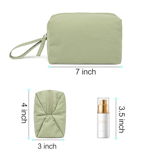 MUHUASHI Mini Waterproof Makeup Bag & Toiletry Organizer Clutch
