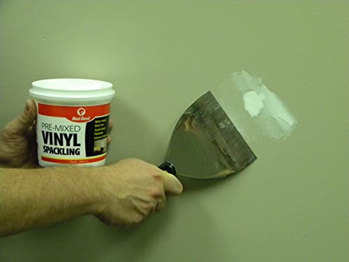 Red Devil Pre-Mixed Vinyl Spackling, 1 Quart - Interior & Exterior Repair