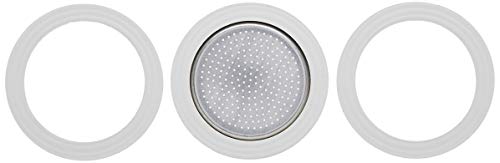 Bialetti Replacement Gaskets & Filter for 1-Cup Moka Espresso Makers