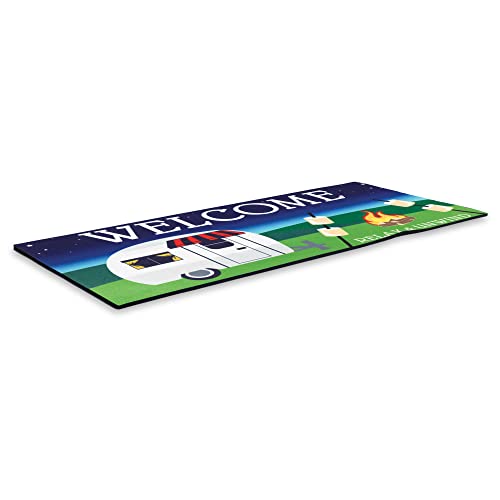 Dicksons Magnolia Garden Camper Doormat Insert, 22 x 10 Inch Welcome Mat