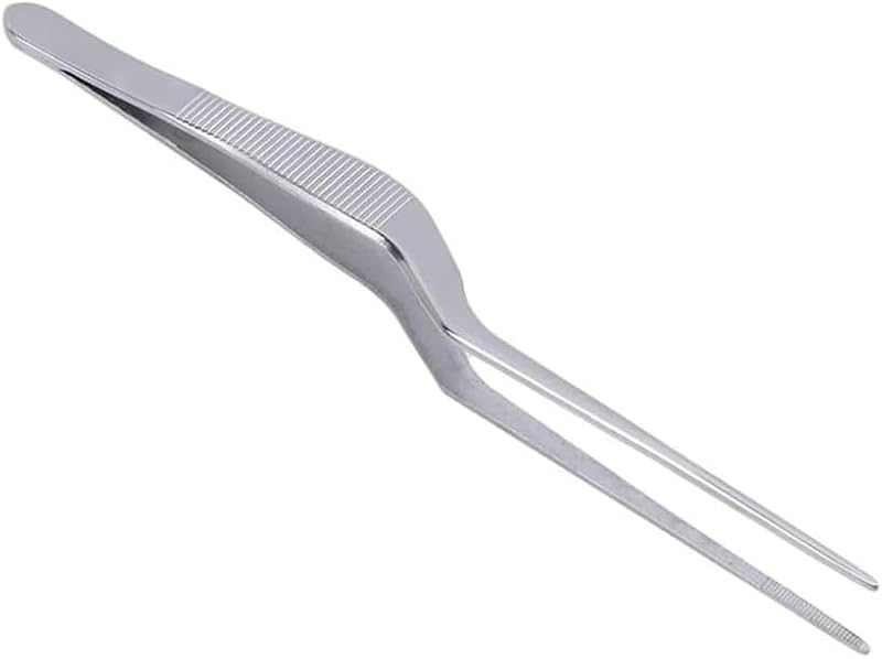 Lighted Stainless Steel Ear Tweezers with Spiral Design