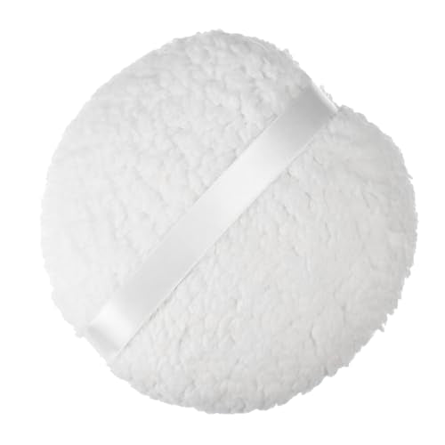 6 Inch Extra Large Body Powder Puff Fluffy Soft Makeup Sponge White