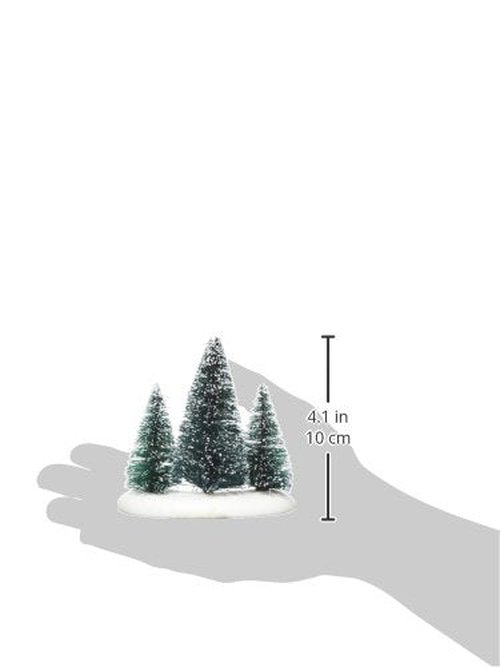 Department 56 Accessories for Villages Sisal Tree Groves Accessory Figurine (Set of 2), 3.82 Inch