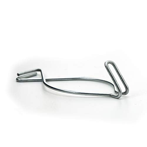 50-Piece Ceiling Hook Clips for Drop Ceiling Grids - Spring Steel Hangers