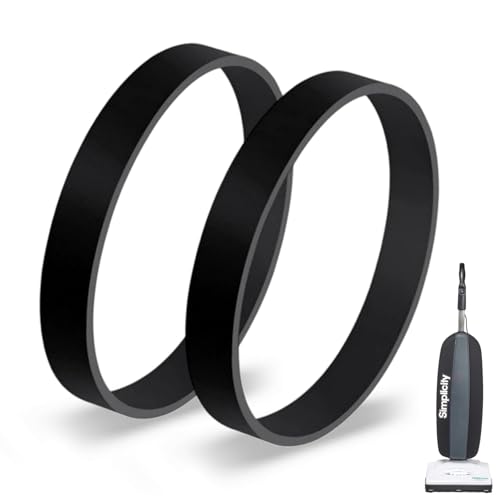 Replacement Vacuum Belts for Simplicity Freedom F3300 F3600 (Pack of 2)