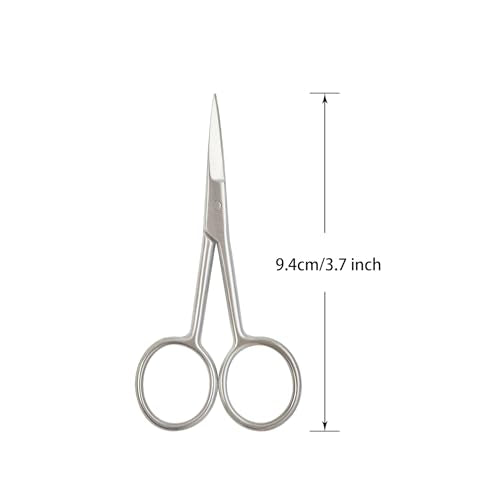 Stainless Steel Cuticle Scissors for Nail and Facial Hair Grooming