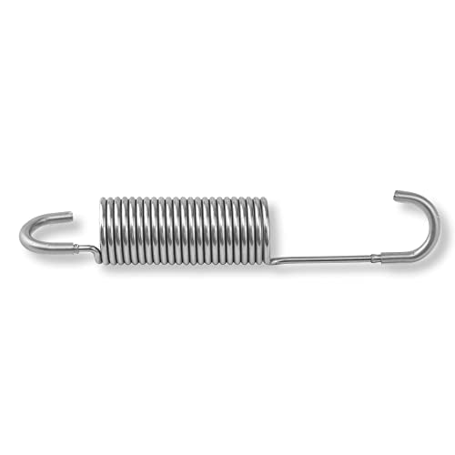 GNPADR 4-1/2 Inch Recliner Tension Spring with Long Hook - Durable Stainless Steel Replacement Part