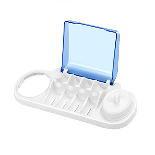 Electric Toothbrush Holder for Braun Oral-B with Charger & Brush Head Storage