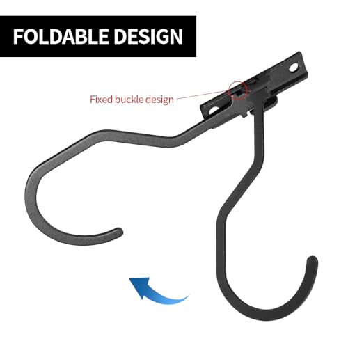 YIBOLIN'S Folding Banana Hanger Hook - Stainless Steel Under Cabinet Holder