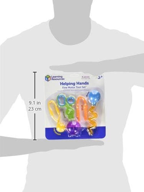 Learning Resources Helping Hands Fine Motor Tool Set - Sensory Bin Toys for Montessori & Therapy Games