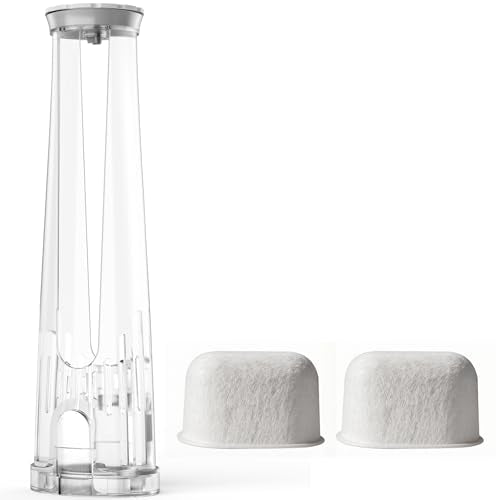 Keurig Water Filter Holder & 2 Replacement Filters - Tall Reservoir Compatible