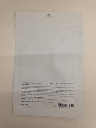 SKIN1004 Tea-Trica Spot Cover Patch 22 Count - Hydrocolloid Pimple Patches
