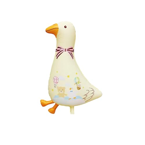 4-Pack Silly Goose Foil Mylar Balloons for Birthday Party and Baby Shower