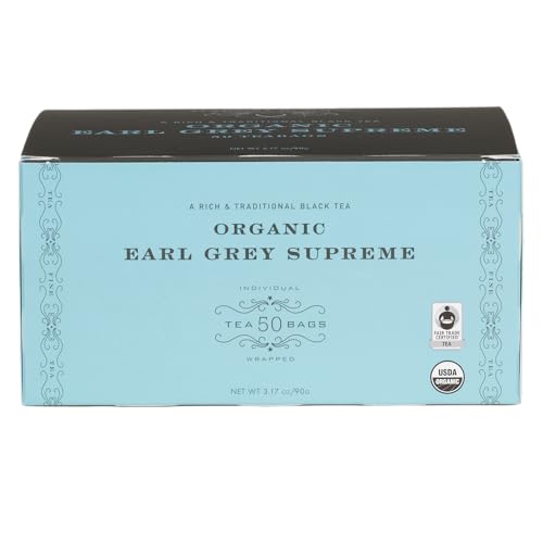 Harney & Sons Organic Earl Grey Supreme Tea Bags - 50 Count