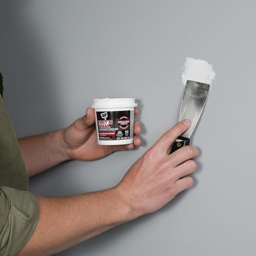 DAP Fast 'N Final Lightweight Spackling, 8 Oz Wall Repair