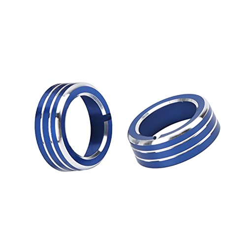 Akozon A/C Switch Knob Cover for Elantra 2015-2020 - 2pcs Trim