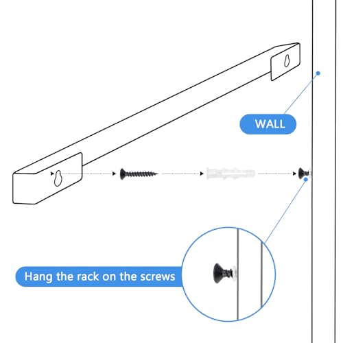 Harhana 14-Inch Slim Stainless Steel Spray Bottle Holder