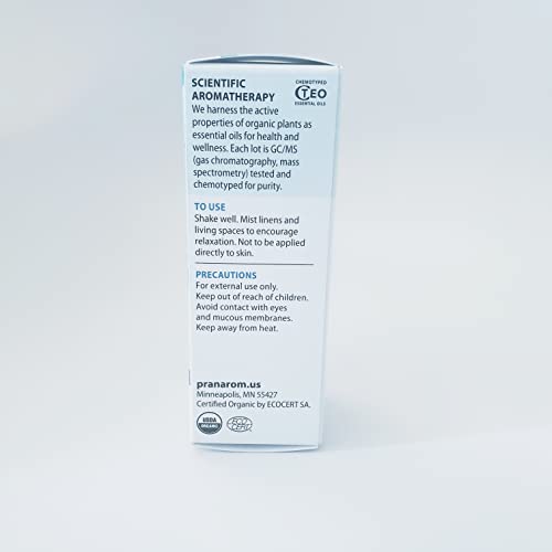 Pranarom Aromacalm Stress Relief Spray - 30ml Aromatherapy Mist