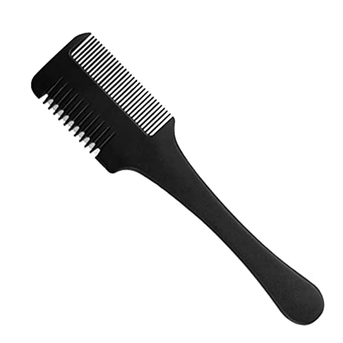Medsuo Double Sided Hair Thinner Trimmer Razor Comb in Black