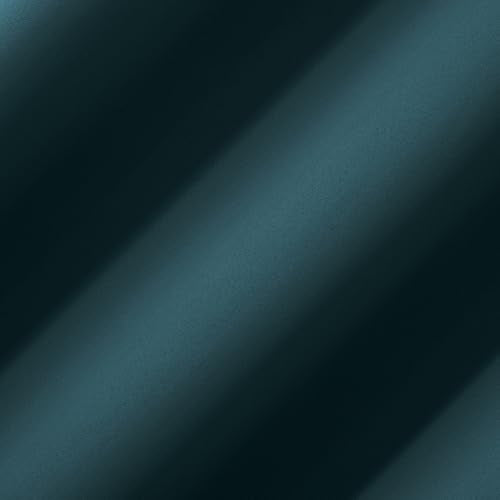 Sun Zero Easton Energy Saving Blackout Grommet Curtain Panel, Teal, 40" x 108"