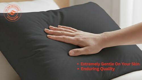 Egyptian Cotton Toddler Pillowcases 13x18, Dark Grey Set of 2