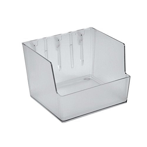 Large Wall Mount Storage Bin for Pegboard - 25 lbs Capacity