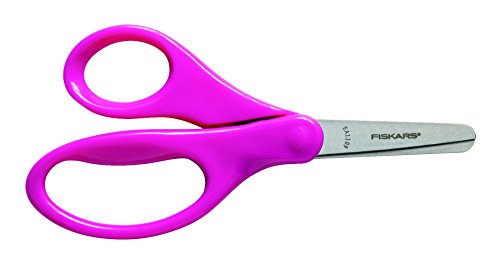 Fiskars Kids Safety Blunt-Tip Scissors for Ages 4+ - Classroom & Craft Supplies