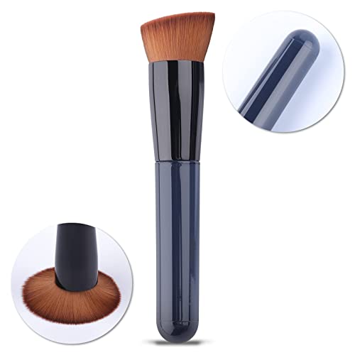 Flat Top Kabuki Foundation Brush for Liquid, Cream & Powder Makeup