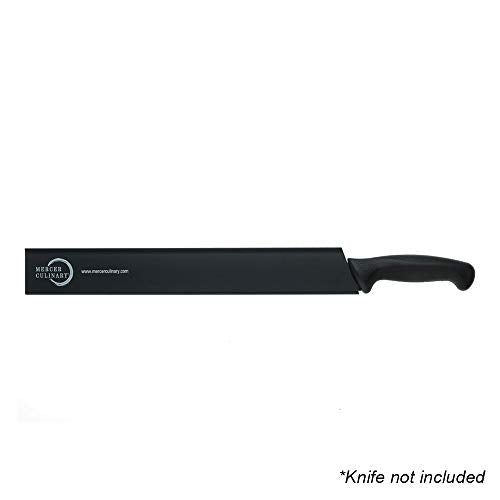 Mercer Culinary 14 x 2 Inch Knife Guard - Durable Black Blade Protector