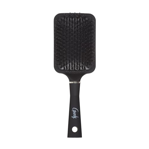 Goody Detangle It Paddle Hair Brush for Thick Hair, Black