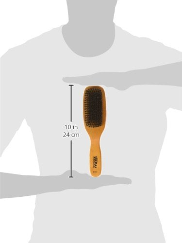 Wav Enforcer Firm Natural Bristle Wave Brush for Deep Waves