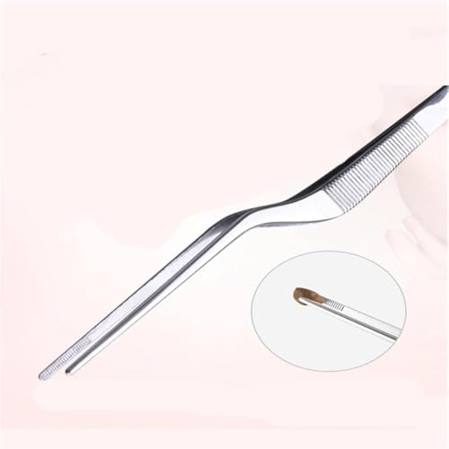 2-Piece Stainless Steel Illuminated Ear Tweezers and Earwax Removal Tool