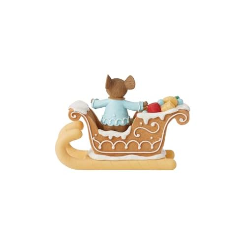 Enesco Tails with Heart Christmas Sweet Deliveries Miniature Figurine, 1.57 Inch, Multicolor