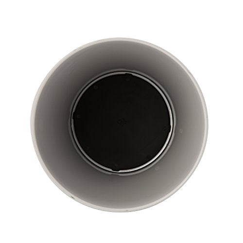 Bath Bliss 5L Compact Round Wastebasket - Stylish Trash Can for Home
