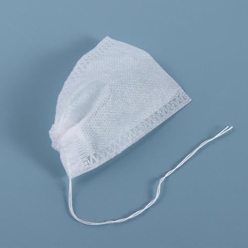 Disposable Empty Tea Bags with Drawstring 10x15cm for Loose Leaf Tea 100 Pcs