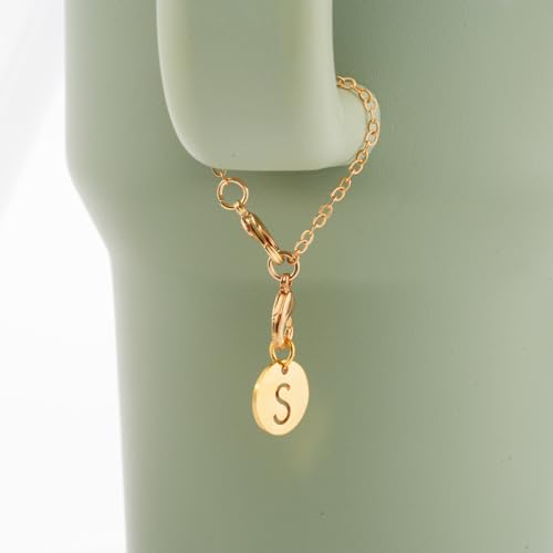 MOTAIN Letter Charm for Stanley Cup - Personalized Tumbler Handle ID Tag