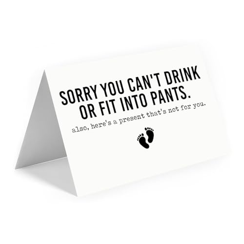 Funny Baby Shower Card for New Parents – Sarcastic Congrats