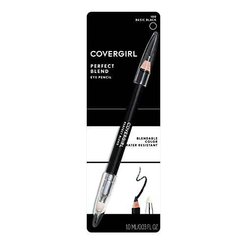 COVERGIRL Perfect Blend Eyeliner Pencil - Basic Black with Smudge Tip