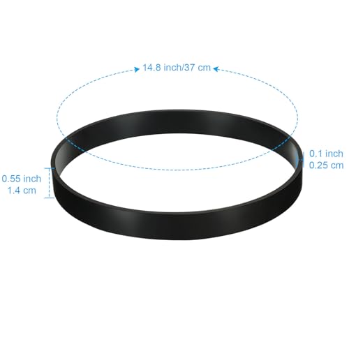 Mudder 4-Pack 3031120 Vacuum Belts for Bissell Models 7/9/10