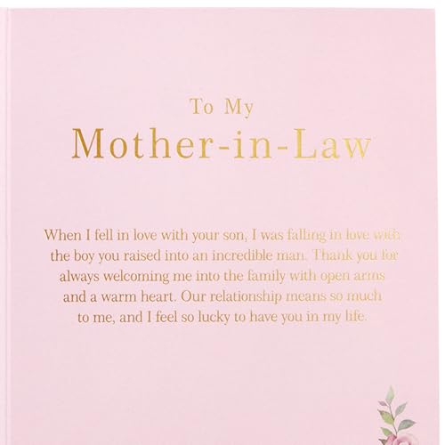 Happy Mother's Day Card for Mother-in-Law with Envelope - 5x7