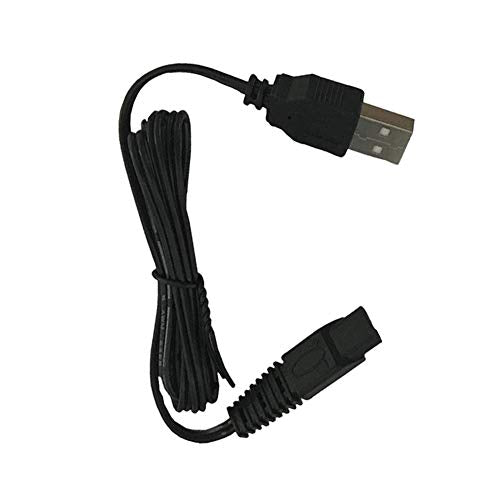 INVODA Electric Shaver Replacement Head, USB Charger Cord and Cleaning Brush