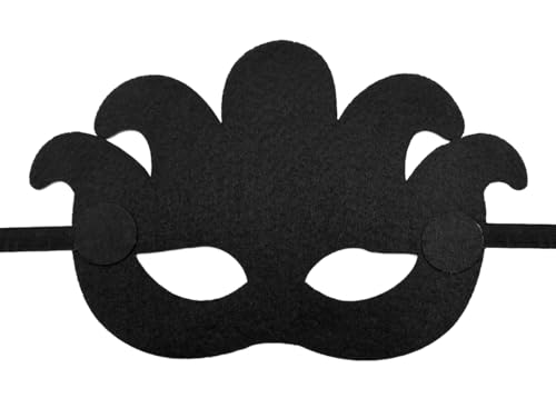 Lastclream Mardi Gras Sequin Mask Women Costume Fleur De Lis Party Lace-Up