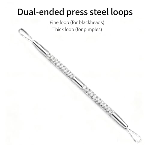 Blackhead Remover Tool 4 Pcs Stainless Steel Pimple Acne Extractor