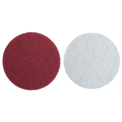 10 Pcs 5-Inch Scouring Pads - 400 Grit Conditioning Discs for Cleaning & Polishing