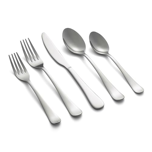 CAMBRIDGE Zadok Dinner Knife - 8.9 Inch Stainless Steel Flatware