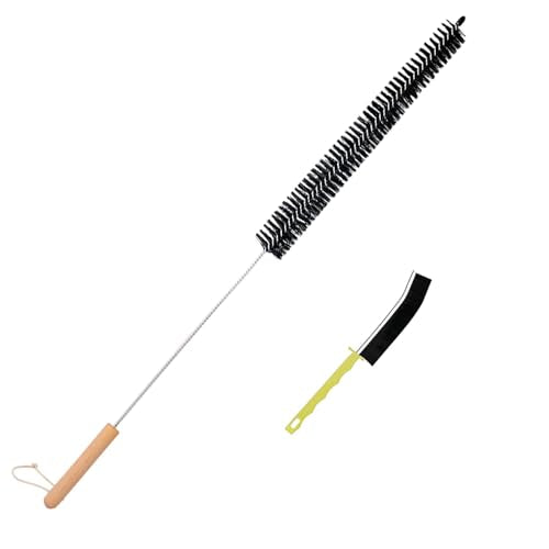 30-Inch Dryer Vent Cleaner Kit with Brush & Crevice Tool