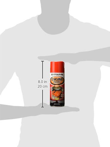 Rust-Oleum Engine Enamel Spray Paint, Ford Red, 11 oz