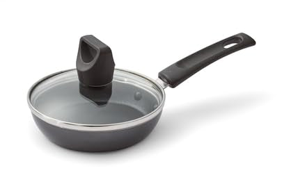 T-FAL T-fal Easy Care Non-Stick 4.7” One Egg Wonder with Lid, Black