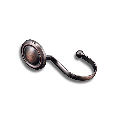 CHICTIE Oil Rubbed Bronze Shower Curtain Hooks - Set of 12 Rustproof Rings